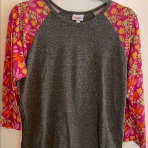 LulaRoe baseball shirt